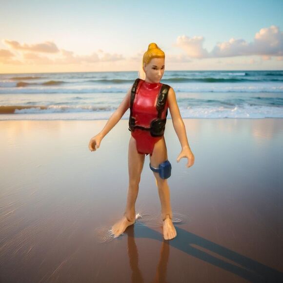 Vintage Chap Mei Animal Planet Scuba Diver Female Action Figure  3.75" - Picture 7 of 7